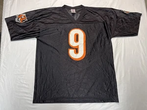 Vintage Cincinnati Bengals Jersey Mens XL Black NFL Football Carson Palmer 2000s - Afbeelding 1 van 6