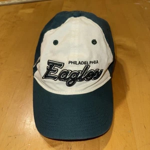 Sombrero ajustado vintage Reebok Philadelphia Eagles talla/XL verde blanco logotipo de escritura - Imagen 1 de 8