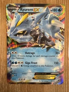 Kyurem EX 30/101 ULTRA RARE Pokemon Card TCG 2013 Black & White Plasma Blast LP - Picture 1 of 2
