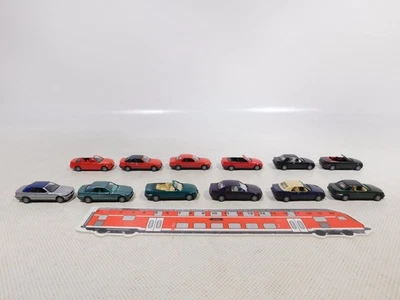 Herpa 1:87 H0 12X Modello PKW Cabrio Cabriolet BMW Serie 3 Molto Buono #EI87-0,5 - Immagine 1 di 4