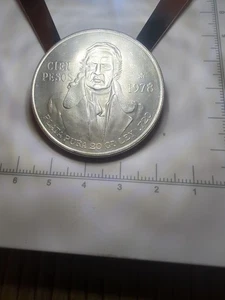Mexiko Cien 100 Pesos 1978 Jose Maria Morelos y Pavon Ley .720 Silber Plata Pura - Bild 1 von 10