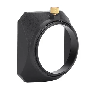49mm Square Lens Hood Shade For DV Camcorder Digital Video Camera Lens Filter Or - Picture 1 of 7