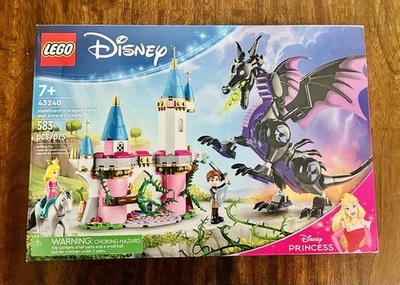 LEGO 43240 Disney Princess: Maléfica y Aurora’s Castle Dragon Form - Nuevo en caja Foto 1 de 4