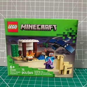 LEGO 21251 Minecraft Steve's Desert Expedition Set - Imagen 1 de 10