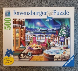 Ravensburger NORTHERN LIGHTS 500 piece puzzle COMPLETE - Picture 1 of 6