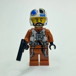 Lego Minifigure Star Wars sw0705 Resistance Pilot X-wing très bon état - Imagen 1 de 4