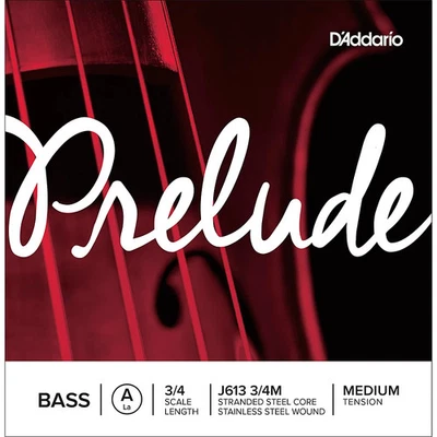 Contrabajo serie D'Addario Prelude cuerda tamaño 3/4 Foto 1 de 2