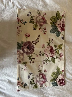 Funda de Almohada CHARVET EDITIONS Rosa Chic Rosas Chic Hecha en FRANCIA Mezcla de Lino Foto 1 de 4