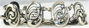 PULSERA ANCHA DE COLECCIÓN VAN DELL PLATA ESTERLINA - Imagen 1 de 1