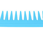 (Blue)Wide Teeth Comb Rounded Large Hair No Handle Detangling Comb ROL