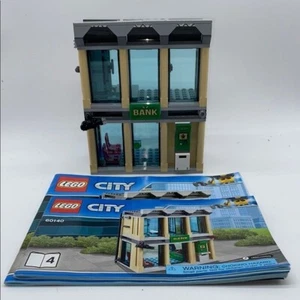 Lego City: Bulldozer Break-In 60140- Bank Building Set 2 Manuals Not Complete - Picture 1 of 12
