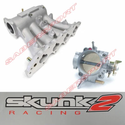 Skunk2 Pro Intake Manifold + Throttle Body for 99-00 Civic Si / Del Sol VTEC - Image 1 of 4