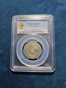 1776 IG 6 SOL SWITZERLAND GENEVA PCGS MS65 (KM.#82a) - Picture 1 of 4