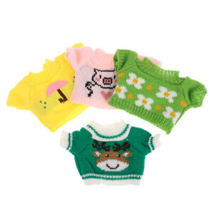 1Pc Soft Cartoon Mini Plush Toy Clothes Cute Plush Dolls Toys AccessoriesTSDE