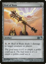 FOIL Rod of Ruin | MtG Magic Magic 2014 (M14) | English | Near Mint