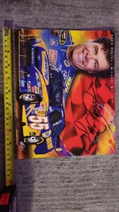 ✅️AUTOGRAPHED Michael Waltrip Napa Racing Nascar Poster Signed - Picture 1 of 6
