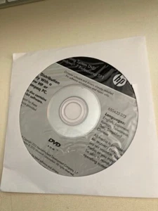 HP Compaq Windows 7 Professional SP1 64-Bit DVD System Recovery Media Software - Picture 1 of 3
