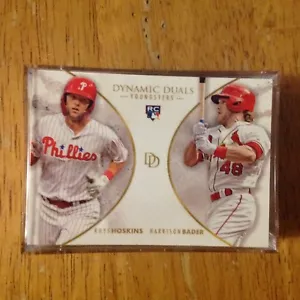 Rhys Hoskins & Harrison Bader - RC - DYNAMIC DUALS 2018 TOPPS ON-DEMAND - Picture 1 of 1