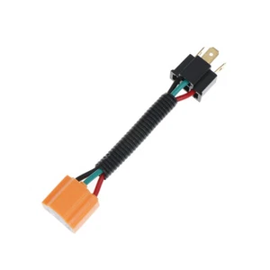 H4 headlight bulb ceramic socket plug connector wiring harness`h; - Picture 1 of 9
