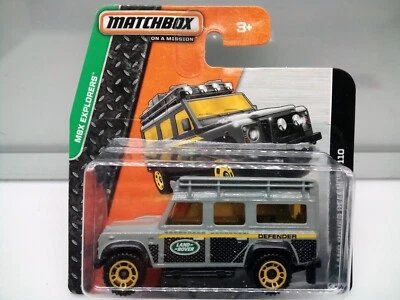Matchbox Superfast / MB 838 - Land Rover 110 Defender - Grey - Model Car x1 - Image 1 of 4