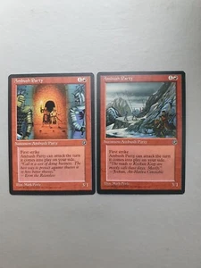 Ambush Party x2, MTG Homelands (1995) Common Red Creature NM - Picture 1 of 2