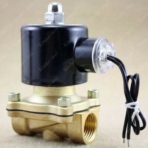 Electroválvula eléctrica 24v 1/2" DC agua gas diésel - Imagen 1 de 11