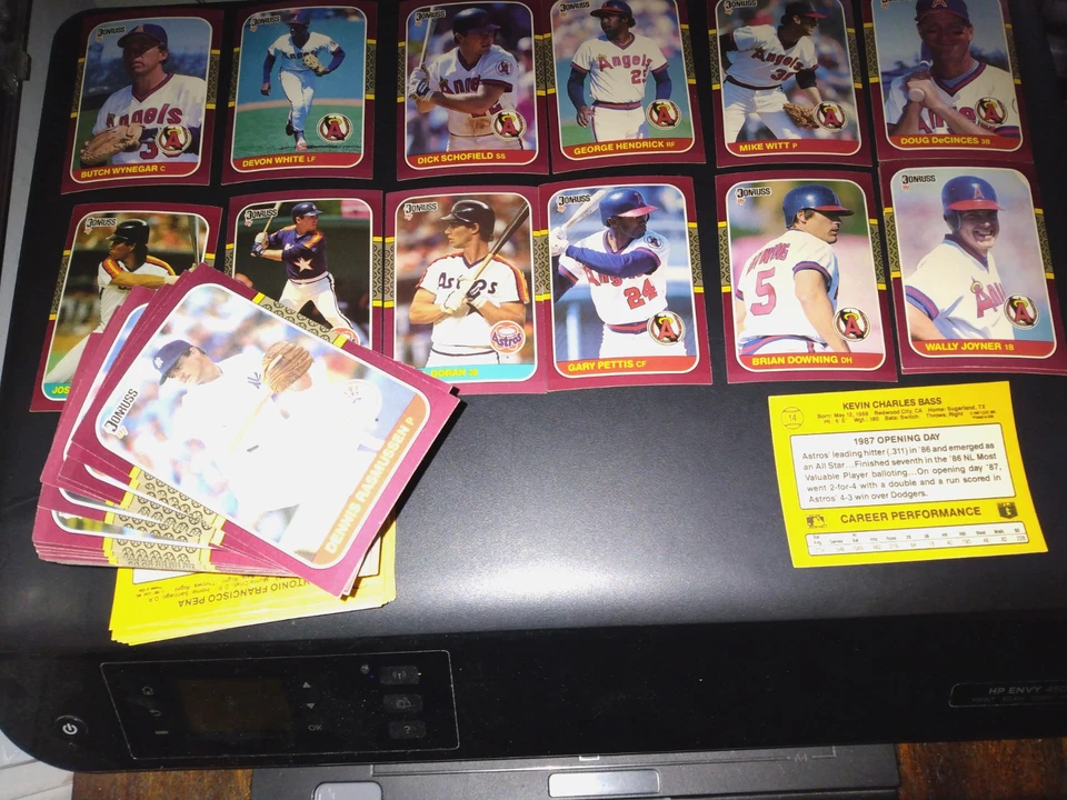 Donruss 1987 Opening Day Baseball Cards NM You Choose - Image 1 of 1