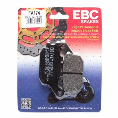 EBC FA174 Organic Brake Pads for Honda CBR900RR 95-95 - Image 1 of 4
