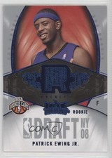 2008-09 Fleer Hot Prospects Blue Patrick Ewing Jr #136 Rookie RC
