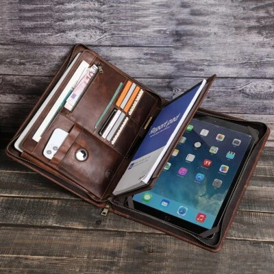 For iPad Pro 12.9 Inch Leather Tablet Sleeve Case Cover Briefcase Right Hander - Image 1 of 4