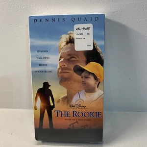 VHS THE ROOKIE Dennis Quaid (Walt Disney) Based On A True Story ~NEW, SEALED~ - Picture 1 of 4