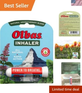 Clinically Proven Essential Oil Inhaler for Seasonal Allergy Relief - 0.01 Ounce - Picture 1 of 9