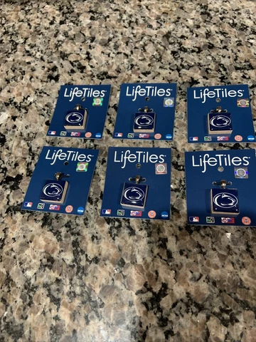 Penn State University   Charm Pendant LifeTiles by wincraft (lot of 6 charms) Cover