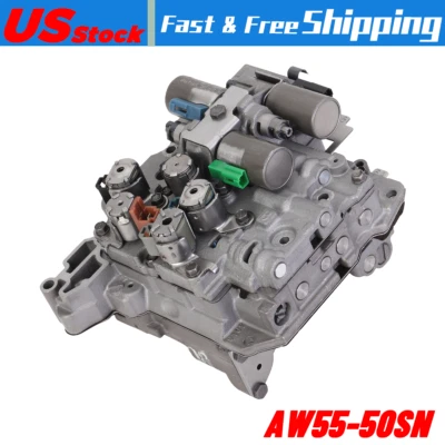 AW55-50SN AW55-51SN Transmission Valve Body For Volvo S60 V70 XC70 2003-2007 - Image 1 of 4