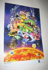 Super Mario Galaxy Plakat # 2 Nintendo Wii RedPlanet Uniwersalny film Chris Pratt