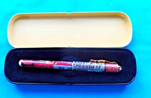 Coke Coca-Cola 1995 Sammlerstück Kugelschreiber mit Cola Blech Etui ~ SPRITE BOY ~ SODA POP - Bild 1 von 8