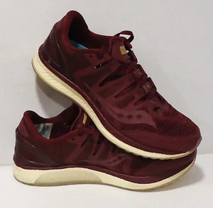 Saucony Liberty ISO Shoes Men's 8 Running Sneaker Burgundy Red S20410-41 - Picture 1 of 13