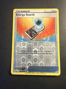 2023 Pokémon Crown Zenith Trainer Item Energy Search 128 /159 Reverse Holo - Picture 1 of 2