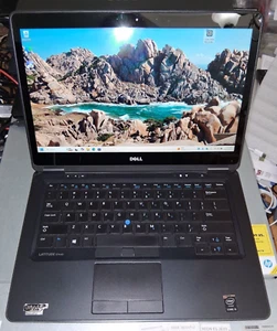 Dell Latitude E7440 Touch Intel i5-4200U 1.6GHz 16GB RAM 128GB SSD 11 Pro - Picture 1 of 14