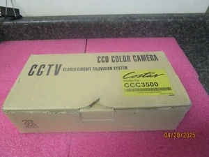 NEW! Costar Color Camera CCC3500 CCD Surveillance CCTV 24V 60Hz 3.2W DC12V - Picture 1 of 10
