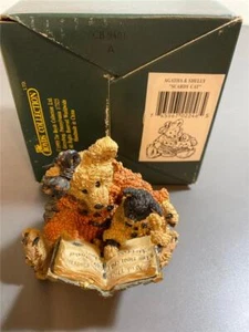 BOYDS BEARS Figurine - Agatha & Shelly - Scardy Cat - Picture 1 of 1