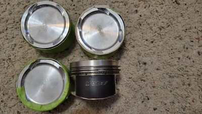 Manley turbo Piston for 4g63 dsm eclipse talon Mitsubishi Evo 8/9 4G63T 4g64 - Image 1 of 4