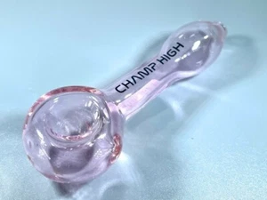 PIPA PARA FUMAR ROSA CHAMP ALTO VIDRIO EL MEJOR ARTÍCULO DE GAMA ALTA PIPAS DE TAZÓN FIFKA - Imagen 1 de 6