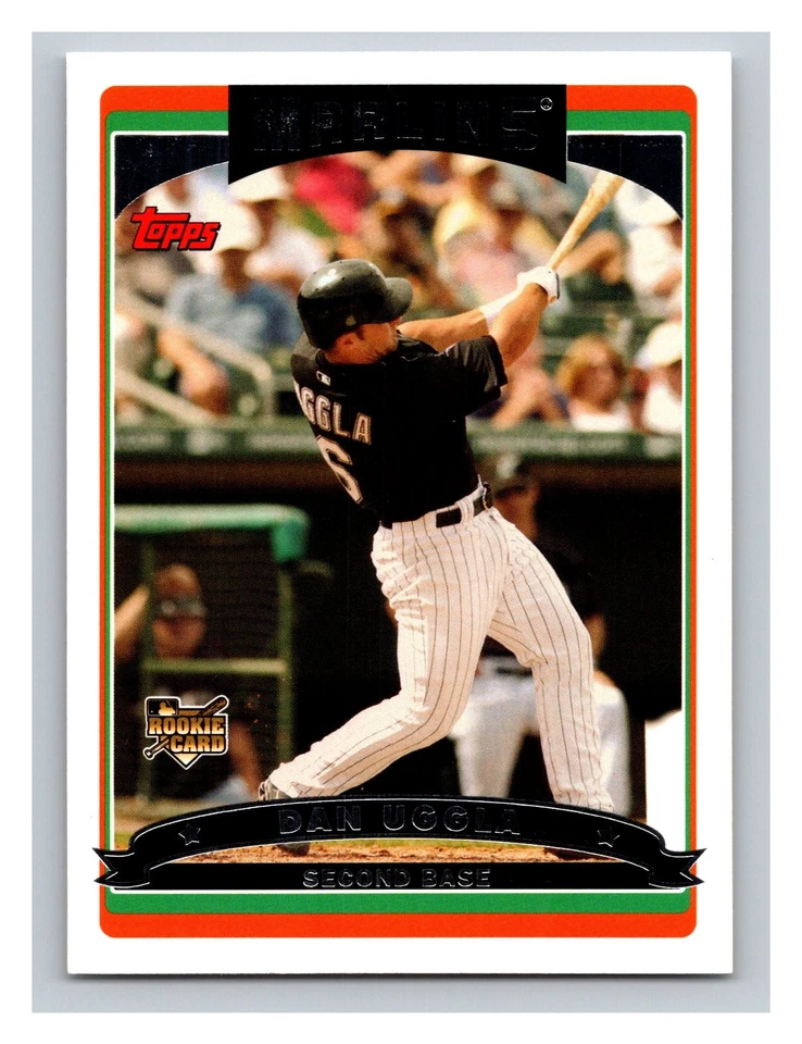2006 Topps #631 Dan Uggla - Image 1 of 2
