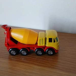 Matchbox Superfast No 21 Foden Concrete Truck Dark Yellow Mint Used Unboxed - Picture 1 of 9