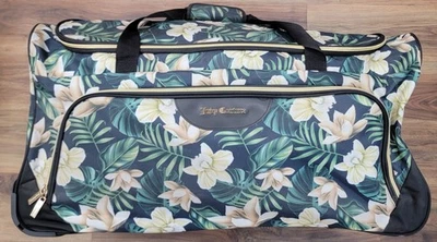 Juicy Couture Rolling Travel Duffel Bag 30" Length x 16" Width x 15" Tall NWT - Image 1 of 4