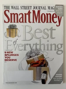 BEST OF EVERYTHING Splurges December 2007 SMART MONEY MAGAZINE Housing Forecast - Imagen 1 de 2