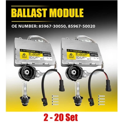 Juego de 2-20 módulos de encendedor de lastre de faros de xenón HID D2S para Toyota Prius 2004-05 Foto 1 de 4