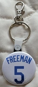 Freddie Freeman Keychain, (1.5" Button Pendant), Los Angeles Dodgers,MLB,Rare - Picture 1 of 1