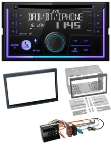 JVC MP3 USB 2DIN DAB Bluetooth CD Autoradio für Peugeot 207 307 Expert Partner s - Bild 1 von 8